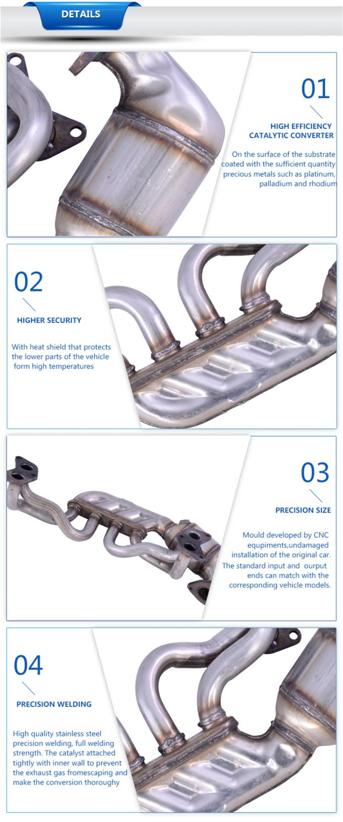 Catalytic converter fit SUBARU Forester Legacy Outback universal