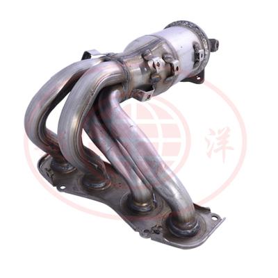 New catalytic converter fit Toyota Camry meet EU emission standards OBD, Euro II-Euro V ceramic honeycomb catalytic conv