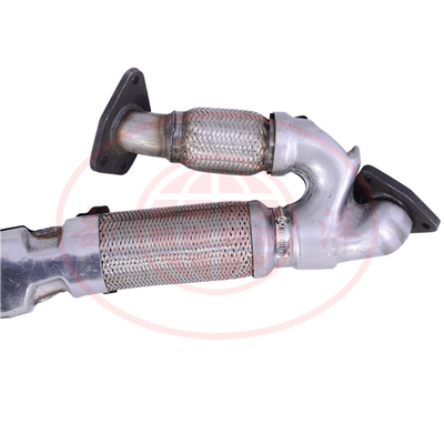 Three-way Catalytic Converter fit NISSAN TEANE 2.5 middle catalytic converter exhaust muffler pipe stainless steel