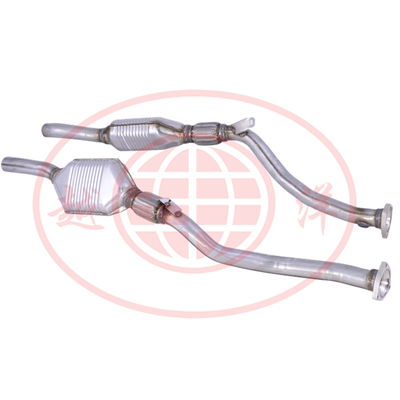 Catalytic converter fit AUDI A6 high precious metal meet EU emission standards OBD, Euro II-Euro V