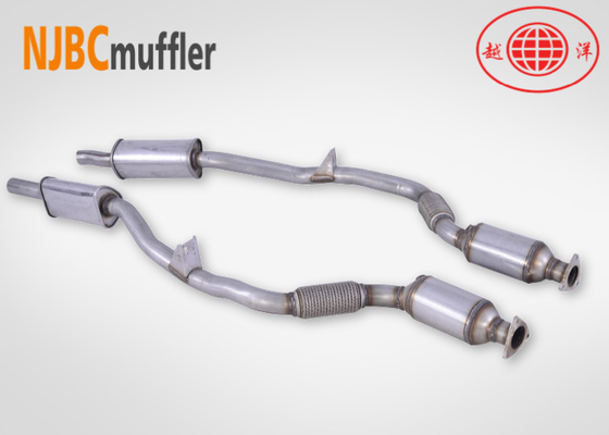 Three-way Catalytic Converter fit audi A6L 2.4 auto parts exhaust pipe muffler stainless steel good quality