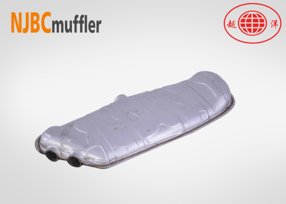 Exhaust pipe muffler 409 Stainless Steel Pressed Box Rear Economic Muffler for Volkswegan Sagitar JETTA