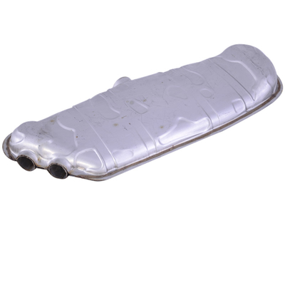 Exhaust pipe muffler 409 Stainless Steel Pressed Box Rear Economic Muffler for Volkswegan Sagitar JETTA