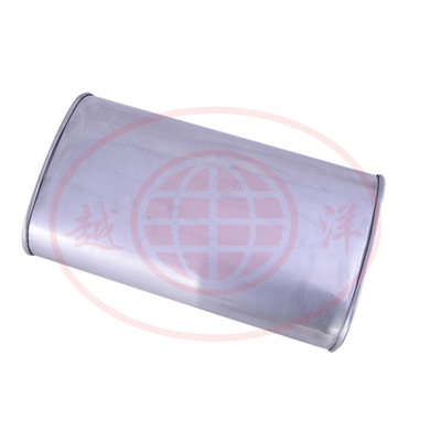 Universal muffler body Muffler body stainless steel 304 409 Exhaust System Rear Stamped Box Muffler