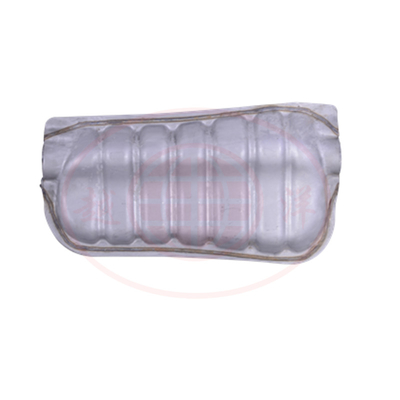Muffler body for SUBARU Forester exhaust pipe system from manuf stainless steel 304 409 Rear Stamped muffler