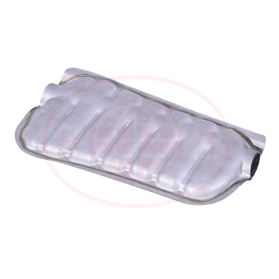 Muffler body for SUBARU Forester exhaust pipe system from manuf stainless steel 304 409 Rear Stamped muffler