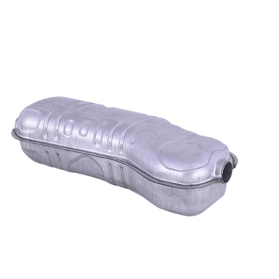 Universal muffler body for VW Magotan stainless steel muffler box high flow exhaust pipe from manufacturers