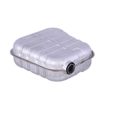 Universal muffler body stainless steel muffler box high flow exhaust pipe from manufacturers