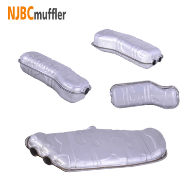 High performance mufflers for AUDI A6L muffler body replancement stainless steel muffler box from manufacturers