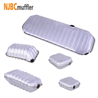 High performance mufflers for AUDI A6L muffler body replancement stainless steel muffler box from manufacturers