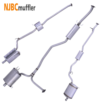 Audi A6 muffler assembly strainless follow original factory in-suit