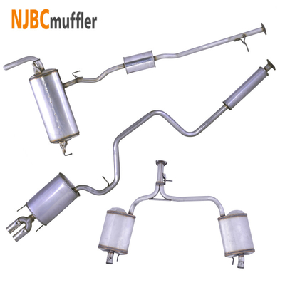 Audi A6 muffler assembly strainless follow original factory in-suit