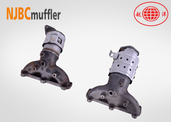 three way catalytic converter fit KIA NEW SANTA FE meet euro emission standard from yueyangmuffler