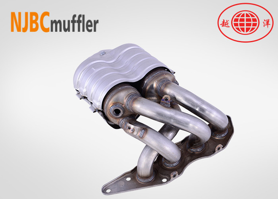 automotive catalytic converter  fit BMW 5series exhaust catalytic converter meet OBD euro emissio from manufacturers
