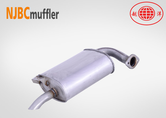 dual outlet muffler fit NISSAN TEANE rear muffler  exhaust pipe system stainless steel muffler weld good quality