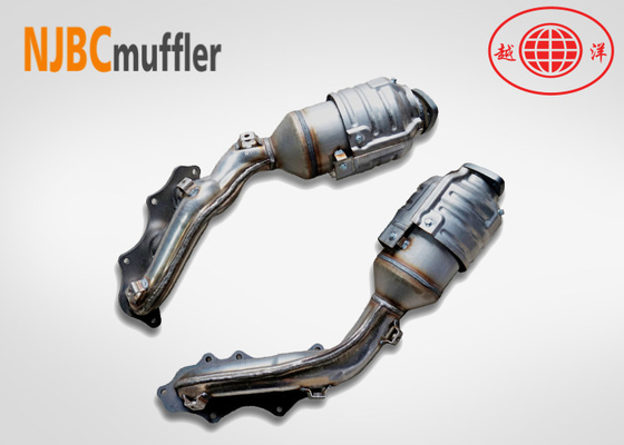 toyota parts catalytic converter fit Land Cruiser Prado meet Euro emission OBD standard  from yueyangmuffler