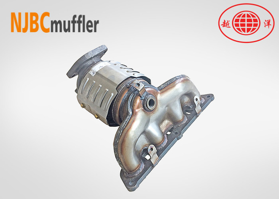 hyundai catalytic converter fit SONATA exhaust manifold Euro emission OBD standard original quality  from yueyangmuffler